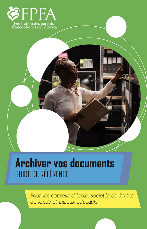 Guide-Archiver vos documents Alberta